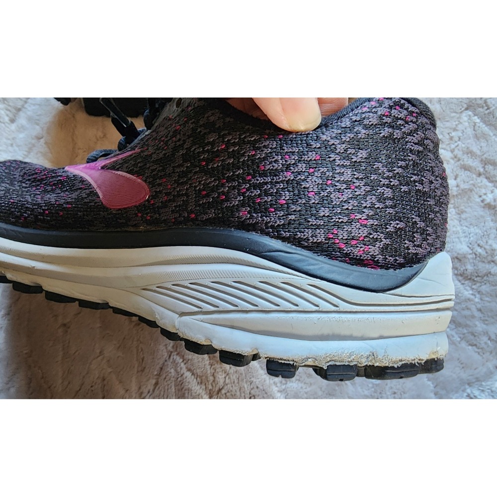 Brooks Anthem 2 Black Pink Womens Running Shoes 7.5 1202931B054 - Picture 7 of 9